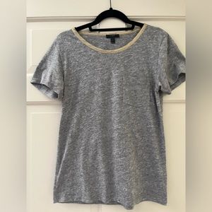 Grey JCrew t-shirt size small